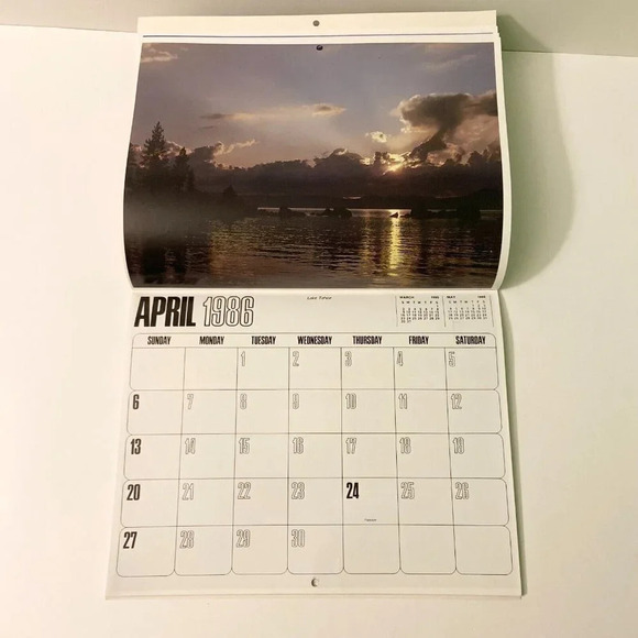Vintage 1986 Nevada Reno Calendar Souvenir  Booklet - Picture 10 of 16
